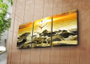 Wallity Reloj de Pared Decorativo de Lienzo 3P3040CS-29 (3 Piezas)